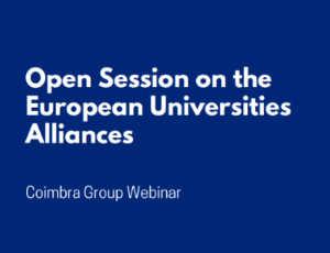 Open Session on the European Universities Alliances